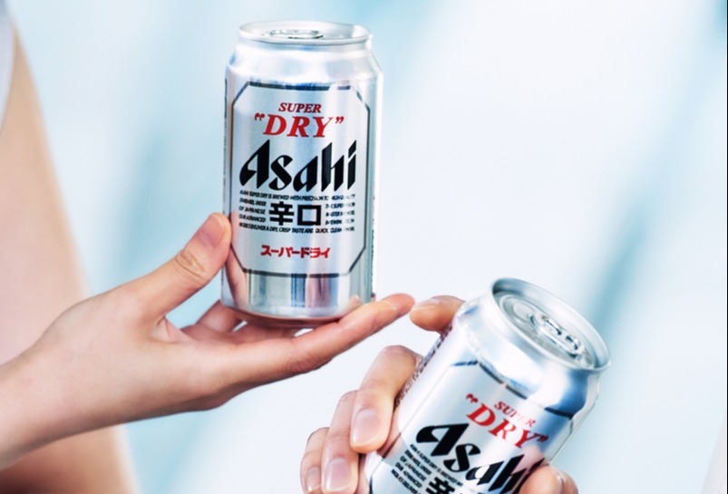 Asahi Super Dry has a new enriched taste, sleek silver packaging