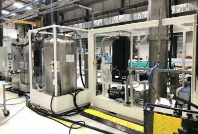 Degassing system sets standards in material conditioning