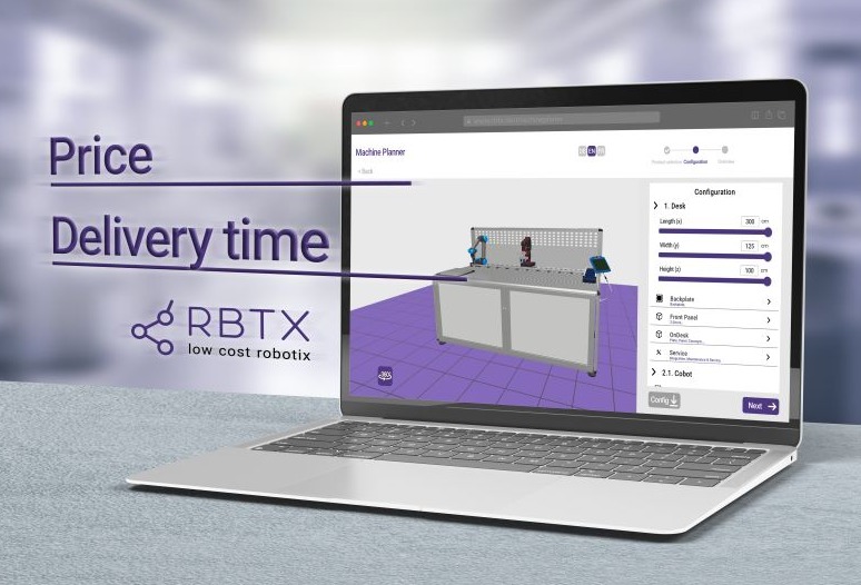 New online tool allows quick design of robot working environments