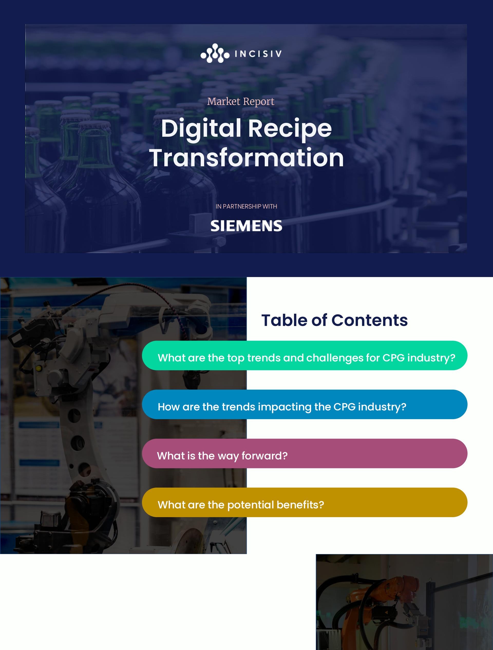 Digital Recipe Transformation