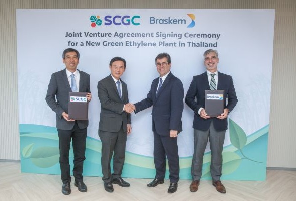 Braskem, SCGC to advance bio-based Ethylene project in Thailand