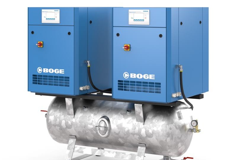 Quiet and compact scroll compressors for sensitive work environments