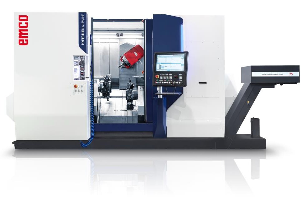 HYPERTURN 65 Powermill HP with Sinumerik ONE at EMO