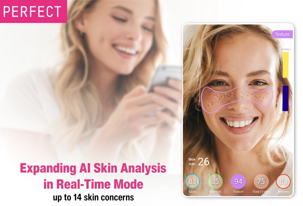 Perfect Corp updates its AI-powered skin analysis solution