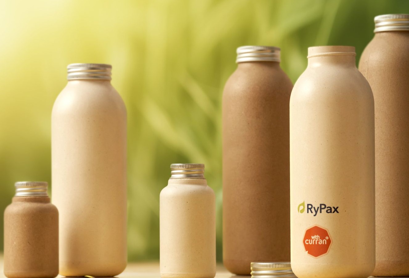 RyPax and CelluComp unveil all-fiber bottle solution