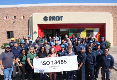 Avient's Glendale site earns ISO 13485 Certification