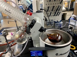 Laboratory scale vacuum concentration of cascara extract.jpg
