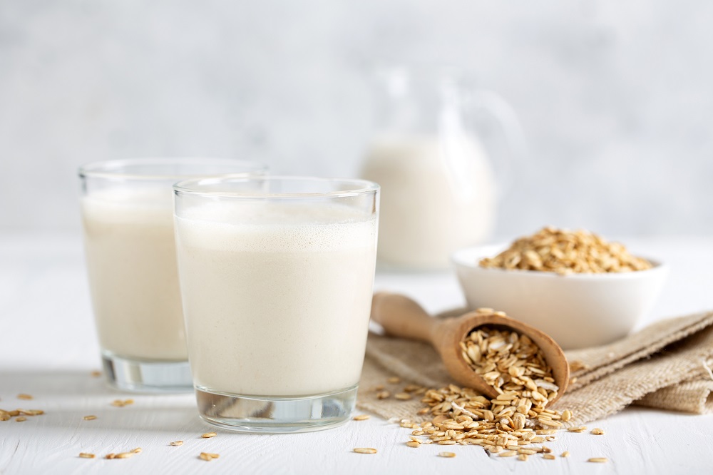 1Plant-based milk products, such as oat milk, are increasing in popularity.jpg
