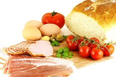 bread, vegetables, processed meats © Marivlada - Dreamstime.com.jpg